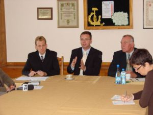 Konferencja prasowa posła Michała Wójcika 25.09.2006