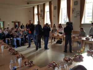 Konkurs jedzenia pączków na czas bez popijania - 03.02.2016 r.
