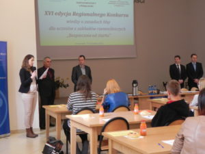 XVI Regionalny Konkurs wiedzy o zasadach BHP dla uczniów zakładów rzemieślniczych - 07.04.2016 r.
