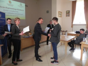 XVII Regionalny Konkurs wiedzy o zasadach BHP dla uczniów z zakładów rzemieślniczych - 05.04.2017 r.
