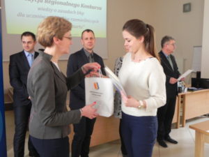 XVII Regionalny Konkurs wiedzy o zasadach BHP dla uczniów z zakładów rzemieślniczych - 05.04.2017 r.